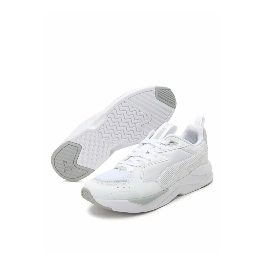 Sepatu PUMA X-Ray Lite Pro Puma White-Gray Violet [38018005]