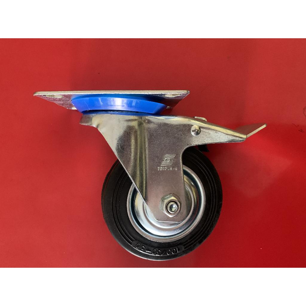 Roda Karet Troli 3 inch  Roda Troli 3 inch