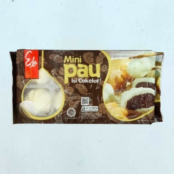 

Edo Mini Pau Isi Coklat 200gr Pao Cokelat