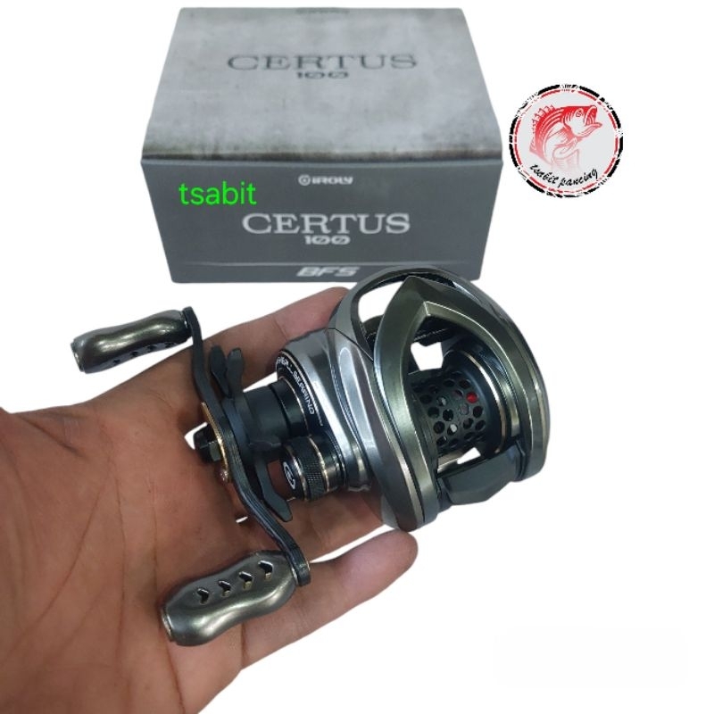 Reel iroly certus 100 bfs baitcasting