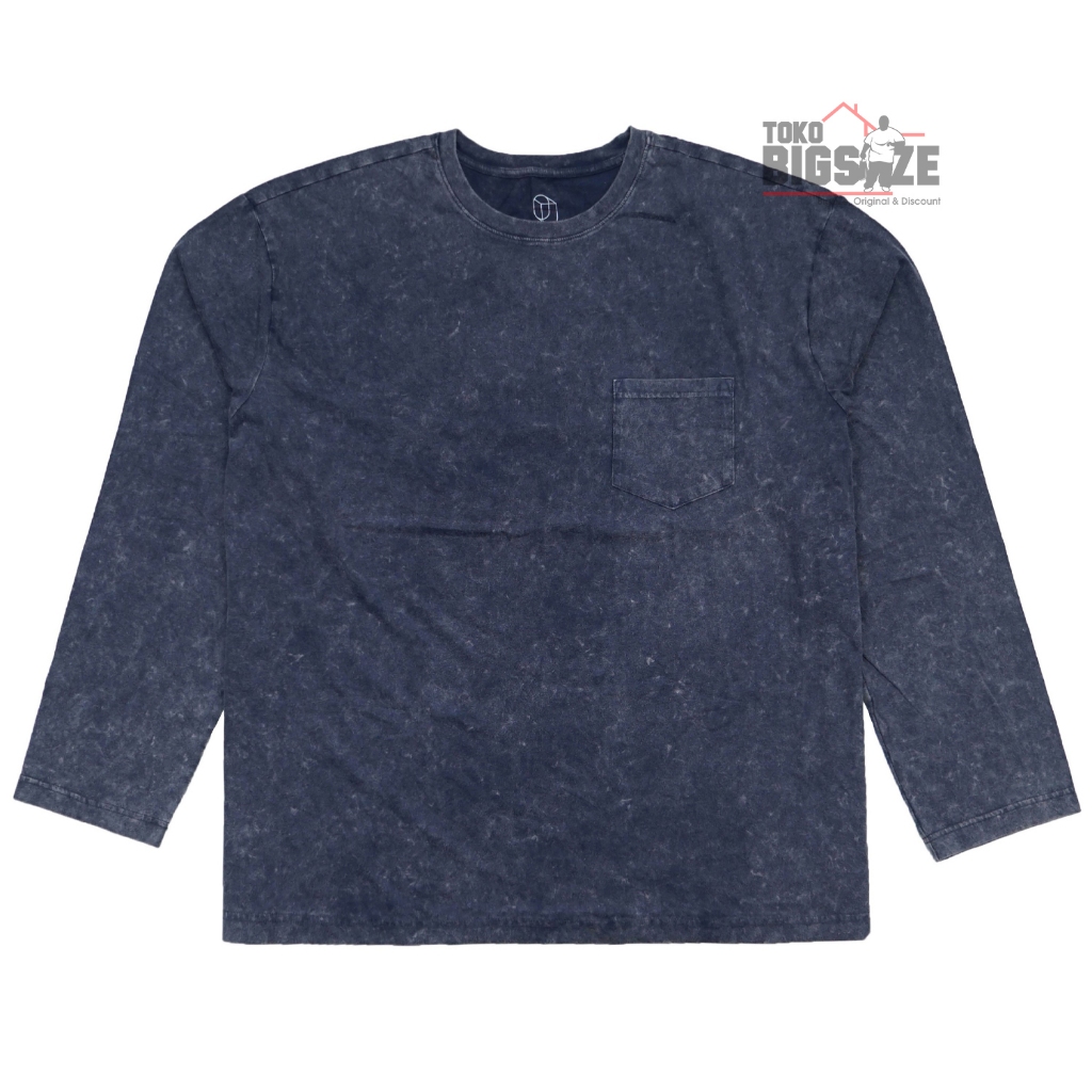 O.Use Basic Wash Tshirt Bigsize Original - Kaos Pria Jumbo Size OU006