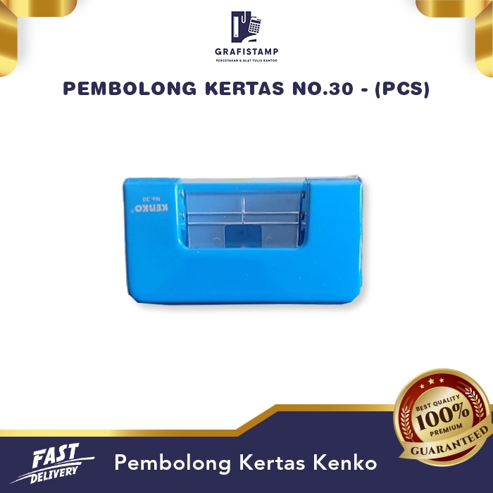 

Pembolong Kertas Kenko No.30 (Paper Hole Puncher) - Pcs