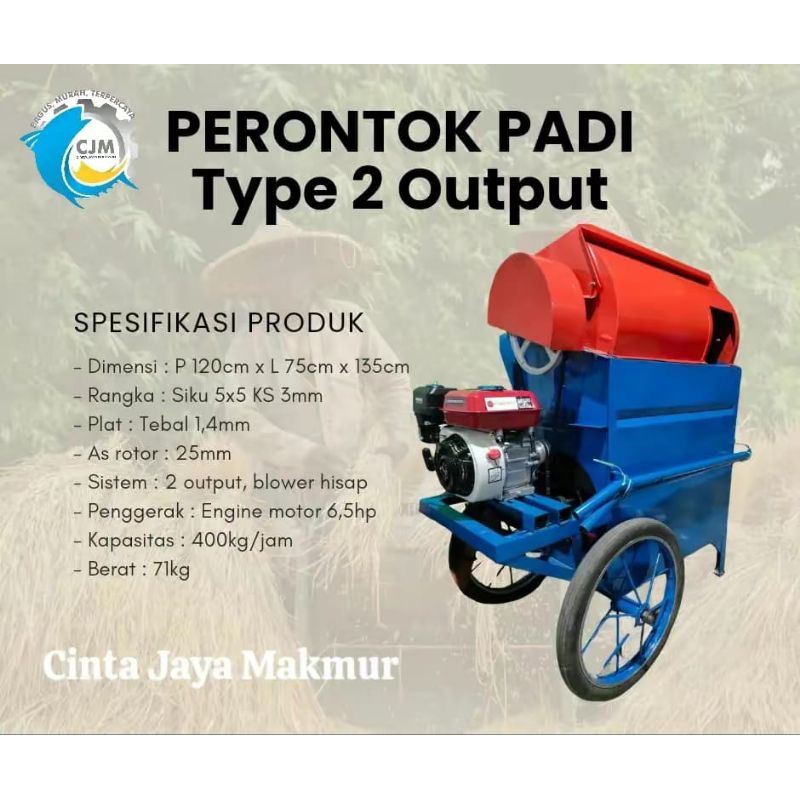 Alat Pertanian Mesin Dos Mesin Pertanian Perontok Padi