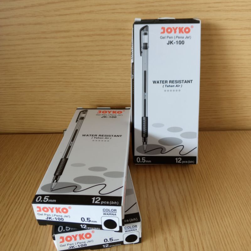 

Bolpoin Gel Joyko JK-100 0.5mm Hitam