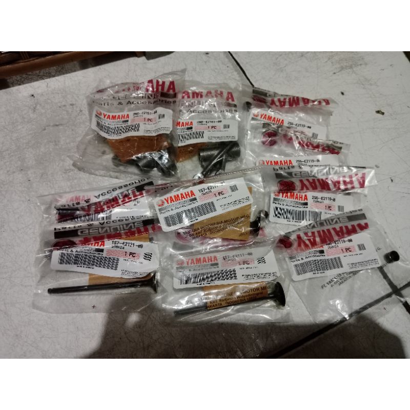 TEMLAR IN EX KLEP IN EX SEAL KLEP PEN TEMLAR ORIGINAL YAMAHA VIXION NVL