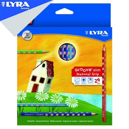 

LYRA Groove Slim Colour Pencil 24 Colors