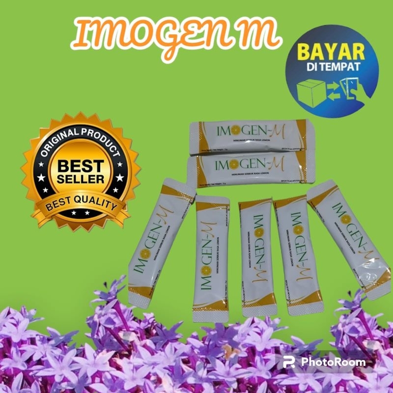 Zainosikon Imogen M 100 % Original Stamina Pria 3 Sachet