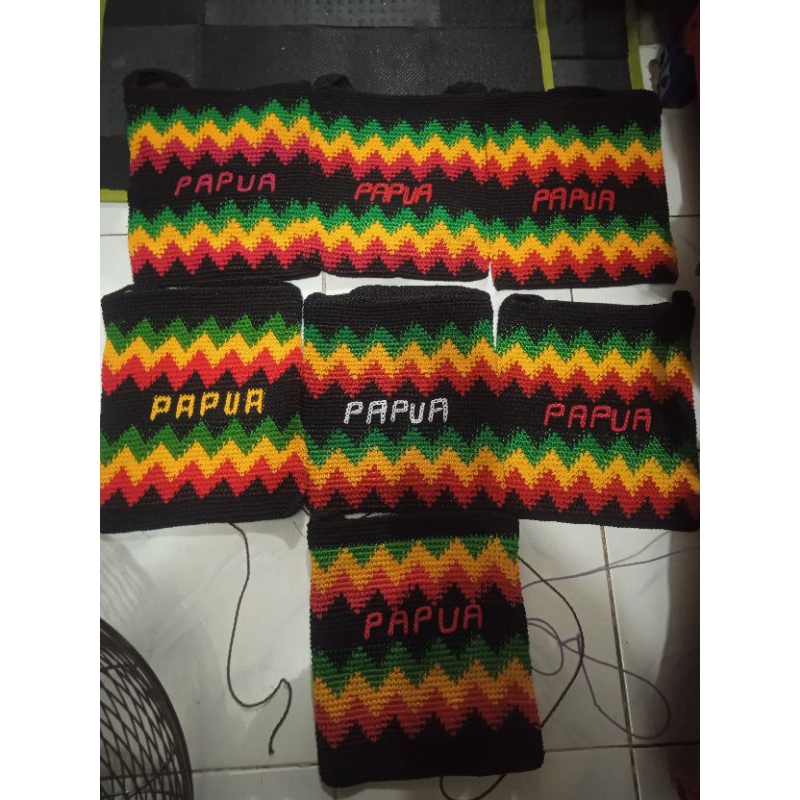 Tas rasta Papua ukuran besar/ tas Papua/tas selempang