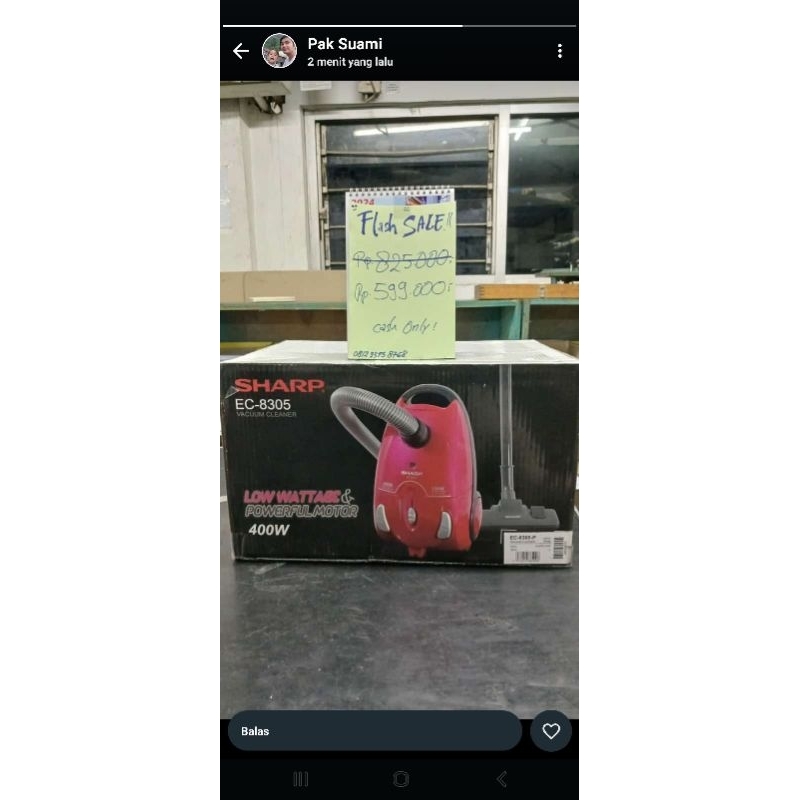 vacuum cleanner sharp