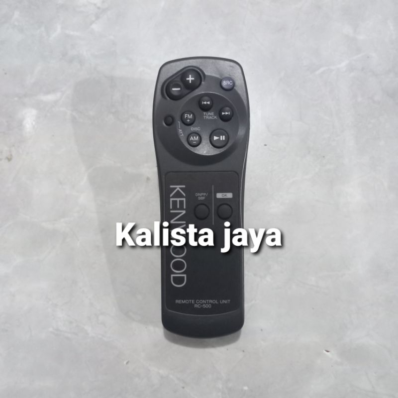 REMOTE REMOT DVD TAPE MOBIL KENWOOD RC-500 ORIGINAL ASLI