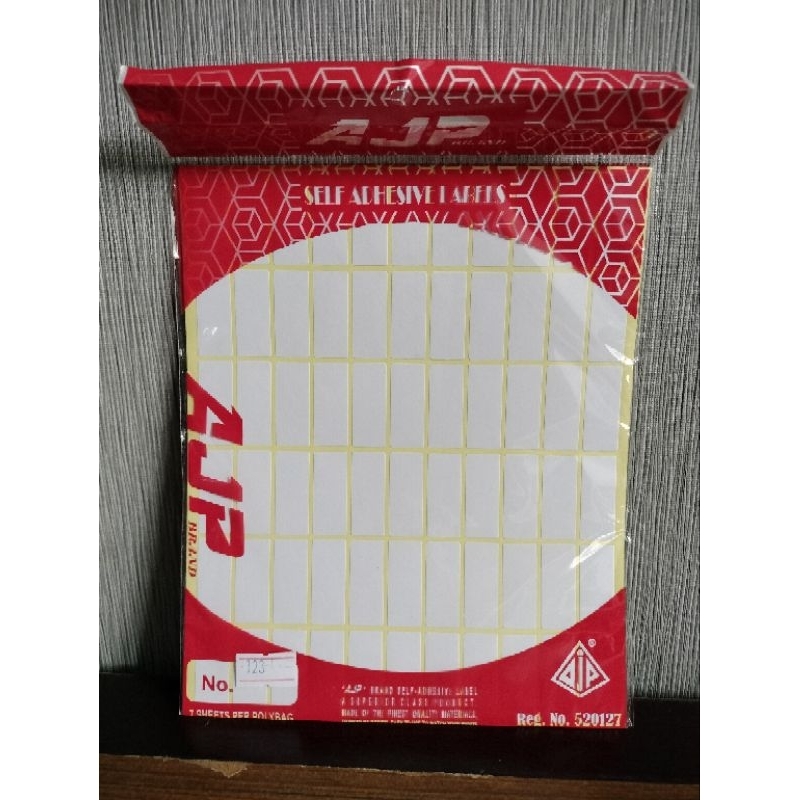 

Sticker Label AJP No. 123 (per 1 bungkus)