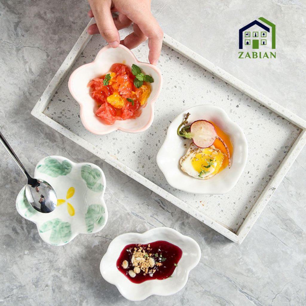Zabian - Sauce Plate Mini Cute Ceramic Japanese Aesthetic