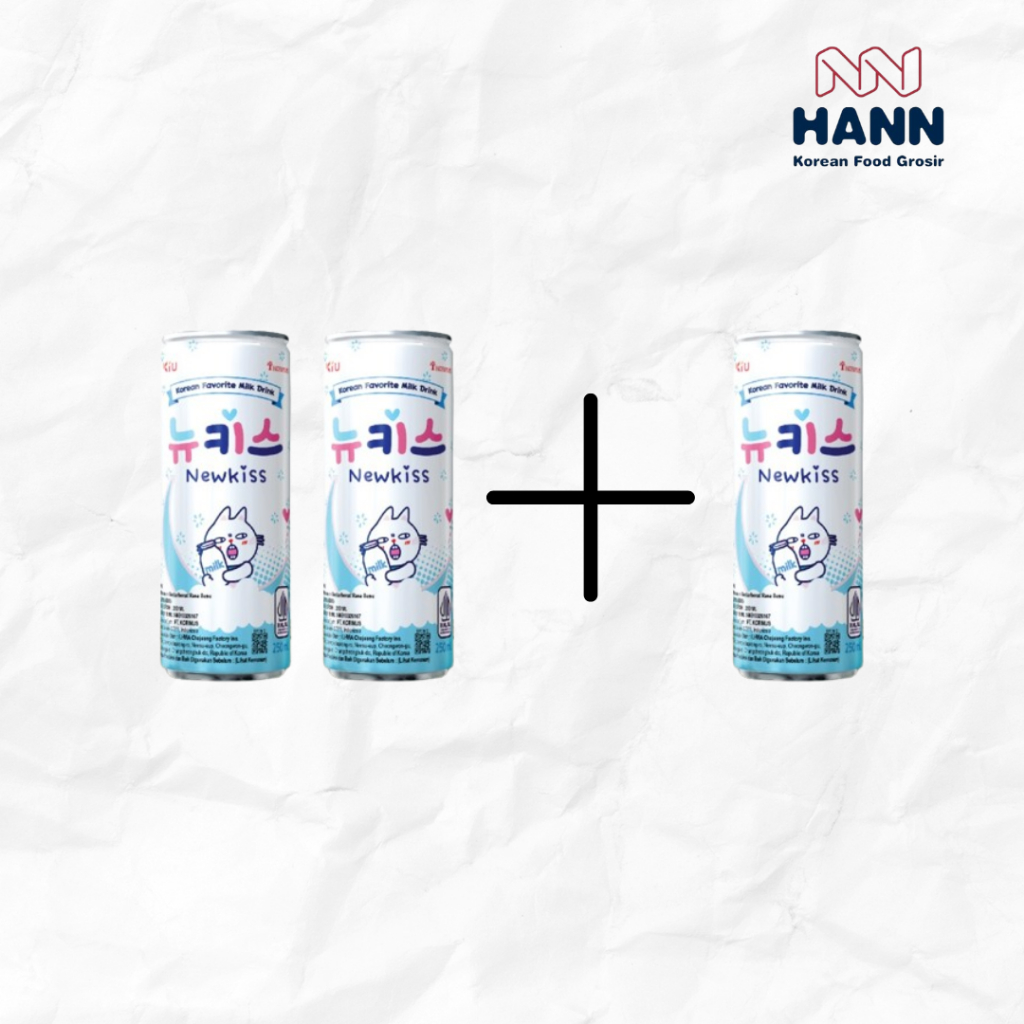 

BUY 2 GET 1 Free Ilhwa Newkiss - Minuman Soda Korea