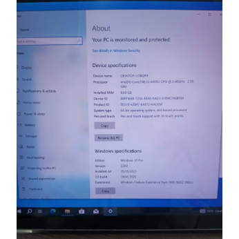 Microsoft Surface Pro 4 Core I5 6300U 2.4 GHZ RAM 8 GB SSD 256 GB - CI5 M3 090GHZ - CIM3 4/128