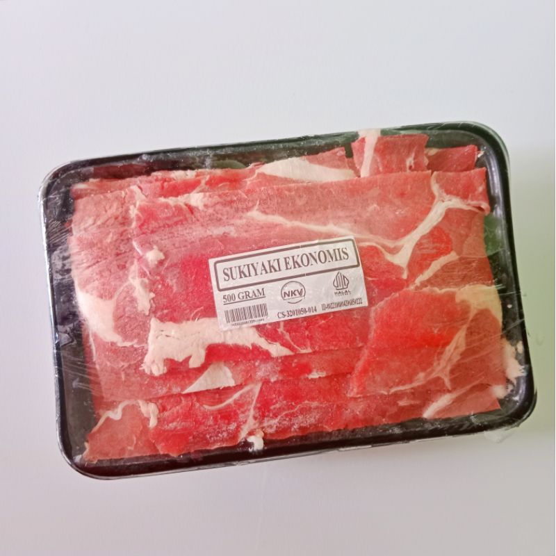 

Amanta Segar Bogor | Daging Sapi Sukiyaki Ekonomis Slice Beef Slice 500gr Halal Premium Terbaik Bogor