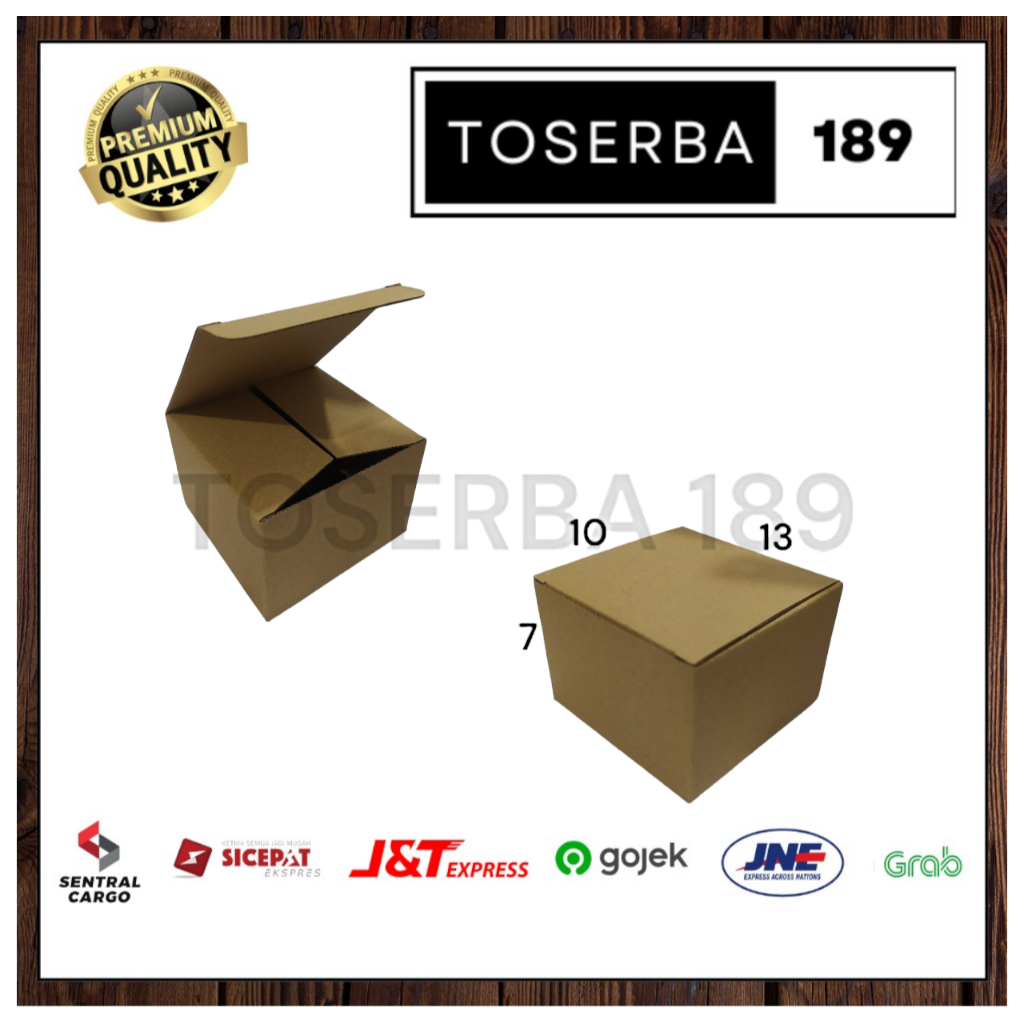 

kardus packing diecut/box pizza uk 13x10x7 cm