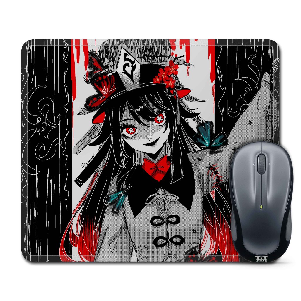 Mouse pad gaming anime game	HU TAO PSYCO	-	GENSHIN IMPACT	material Rubber