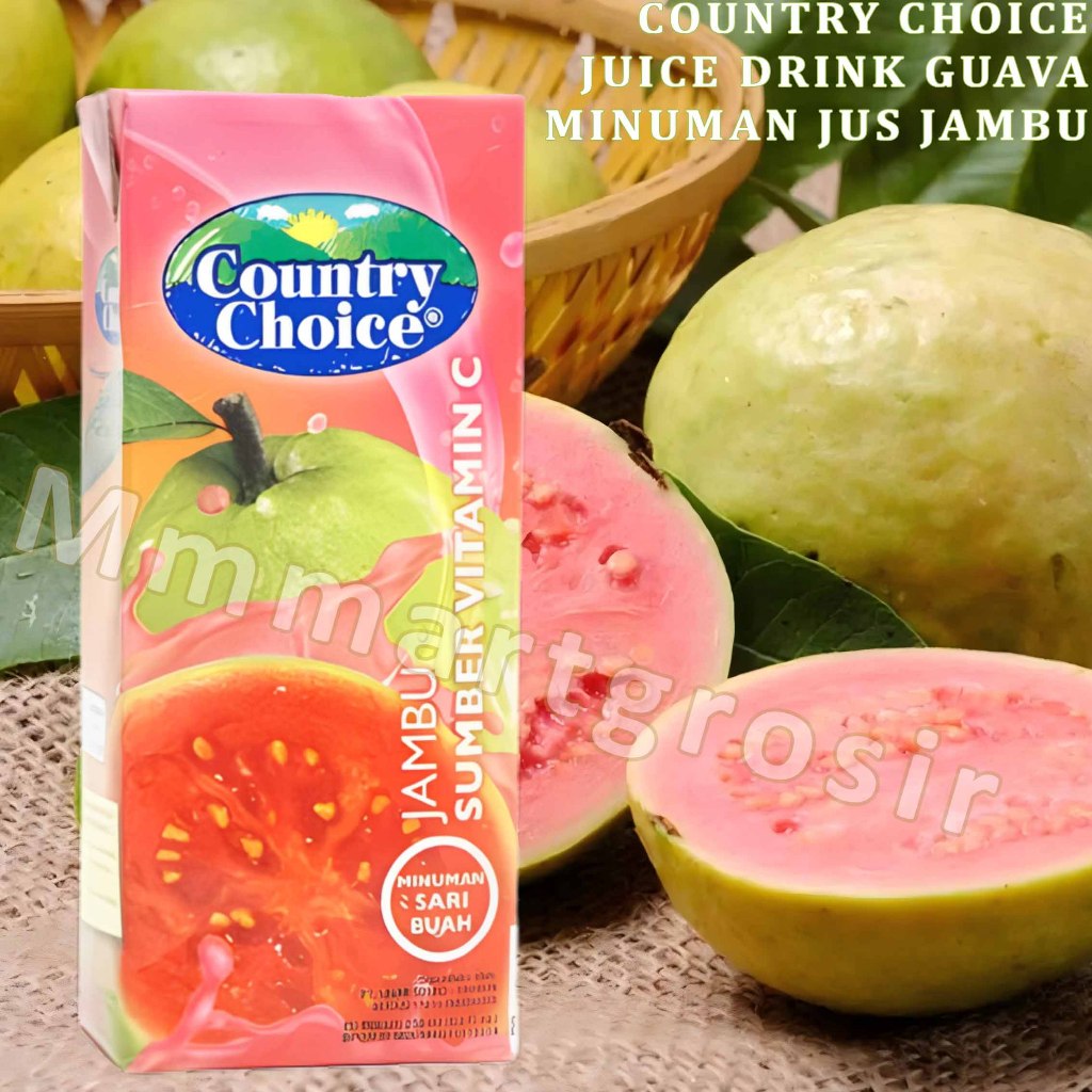 

Country Choice / Minuman Sari Buah / Minuman Jus Rasa Jambu / 250ml