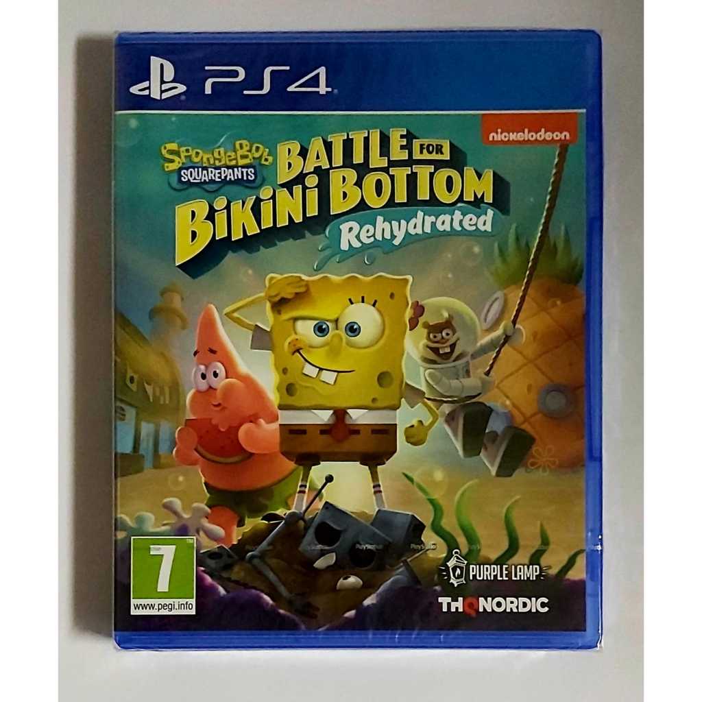 BD PS4 SpongeBob SquarePants: Battle for Bikini Bottom - Rehydrated R2
