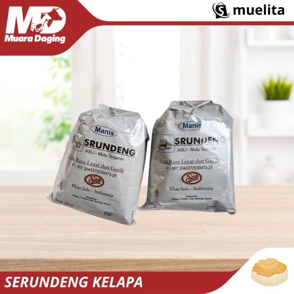 

SRUNDENG KELAPA - TANPA MSG & PENGAWET