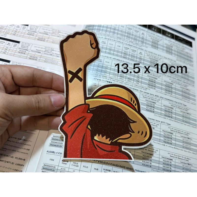 sticker anime One piece