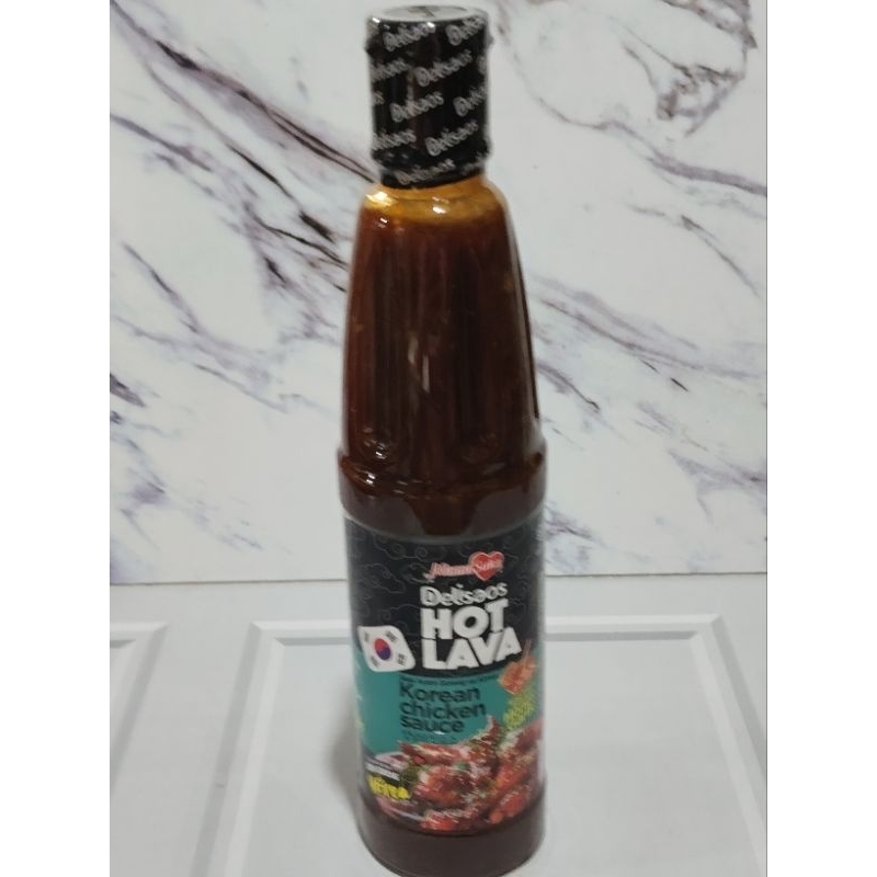 

Delisaos Hot Lava Mamasuka Rasa Honey Garlic 132 gram