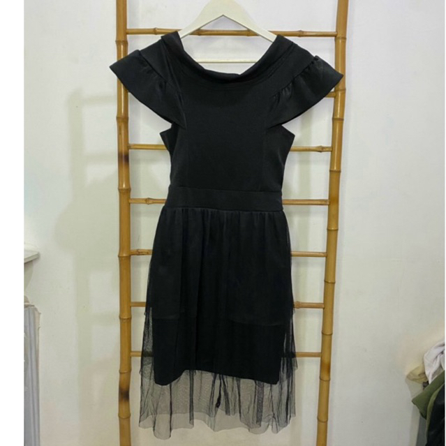 Dress Kondangan Hitam korean style