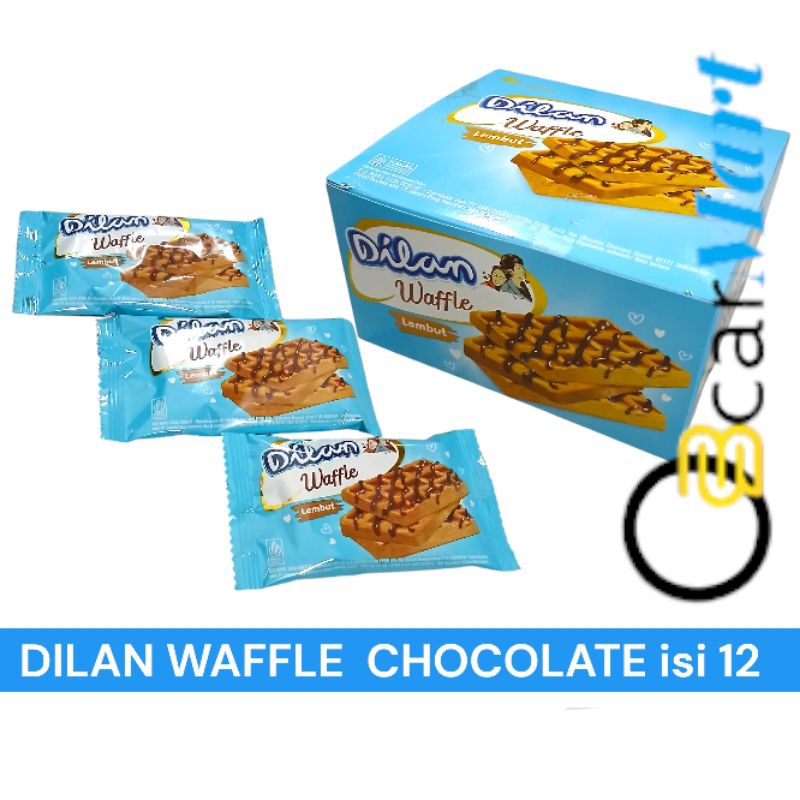 

[Depo] DILAN WAFFLE CHOCOLATE 16g isi 12 Cookies