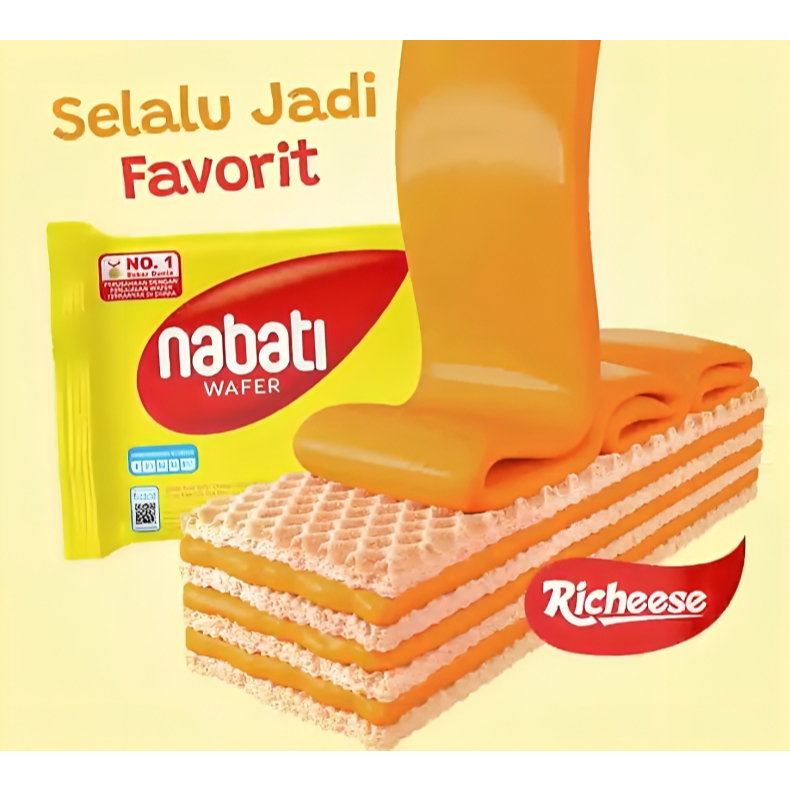 

QH [Bundle Pack Isi 10] NABATI Bites Richeese 100g