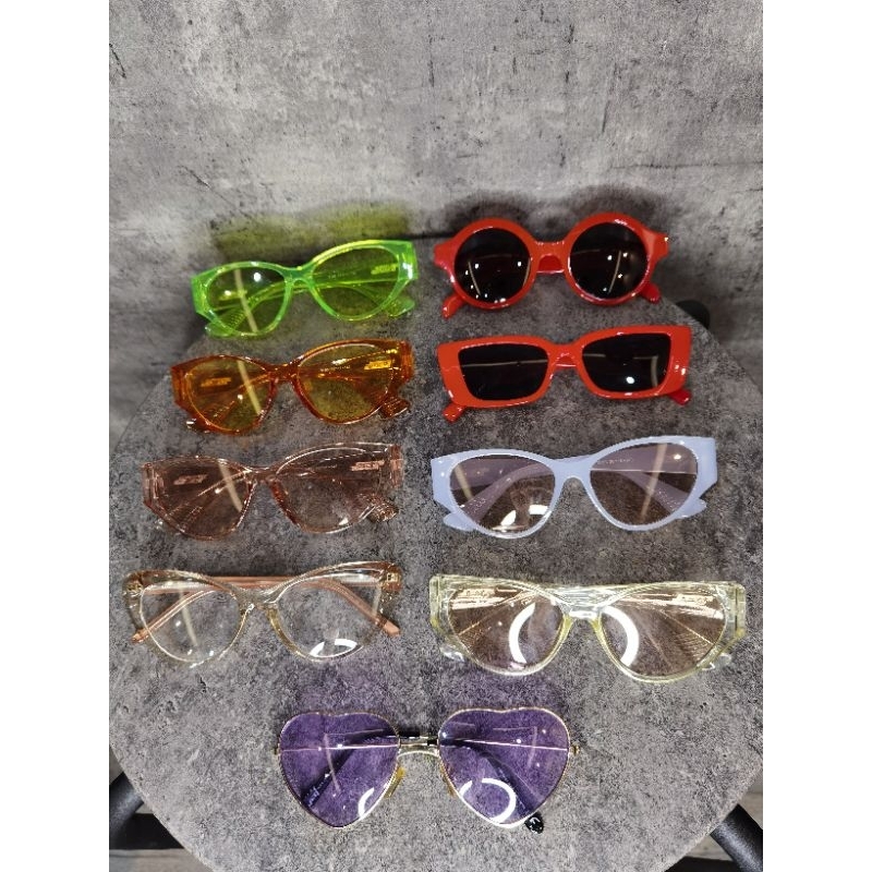 Kacamata wanita/kacamata fashion/kacamata kekinian wanita/kacamata colorful wanita/kacamata unik