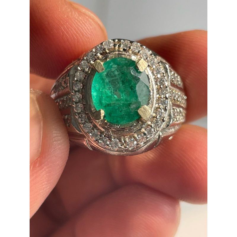 NATURAL zamrud emerald beryl colombia plus memo original