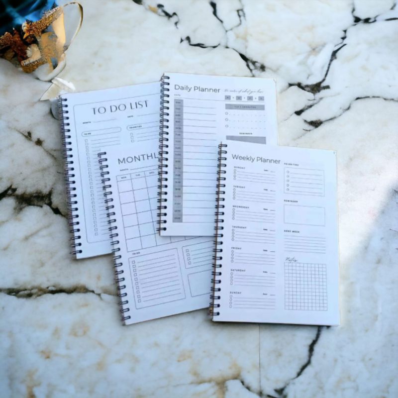 

(spiral) NOTEBOOK A5 / BUKU NOTEBOOK A5 / BUKU CATATAN TO DO LIST / WEEKLY PLANNER / MONTHLY PLANNER / DAILY PLANNER