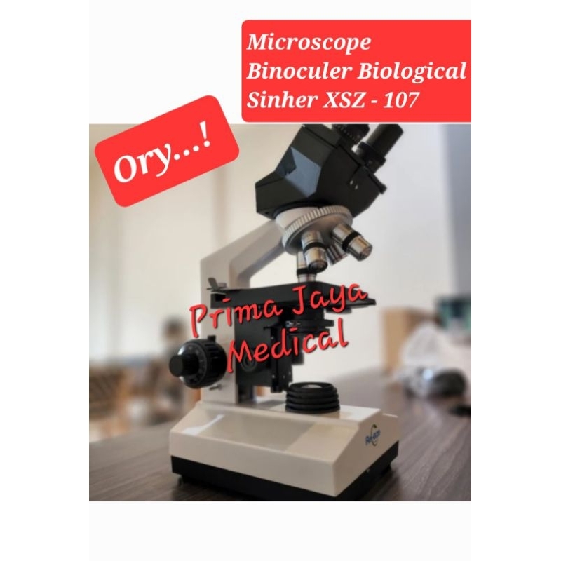 Mikroskop Binokuler Sinher XSZ 107 Microscope Binoculer Biological XSZ 107