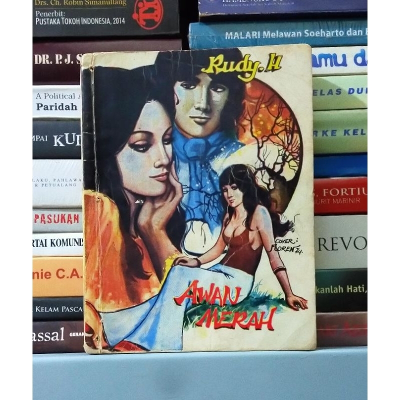 Komik Indonesia lawas : Awan Merah karya Rudy H (komik roman / 1974)