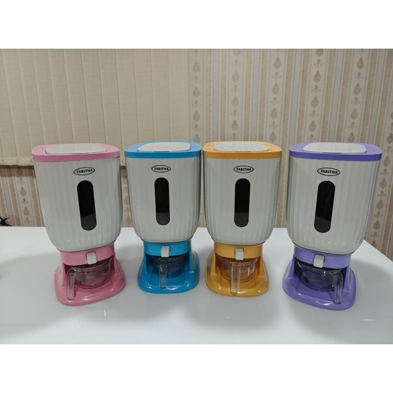 dispenser beras 10liter tempat penyimpanan beras 10liter