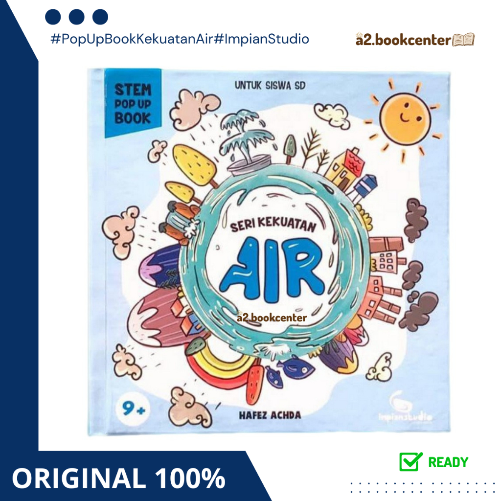 [ABC] READY Pop Up Book Impian Studio - Seri Kekuatan Air Udara Listrik