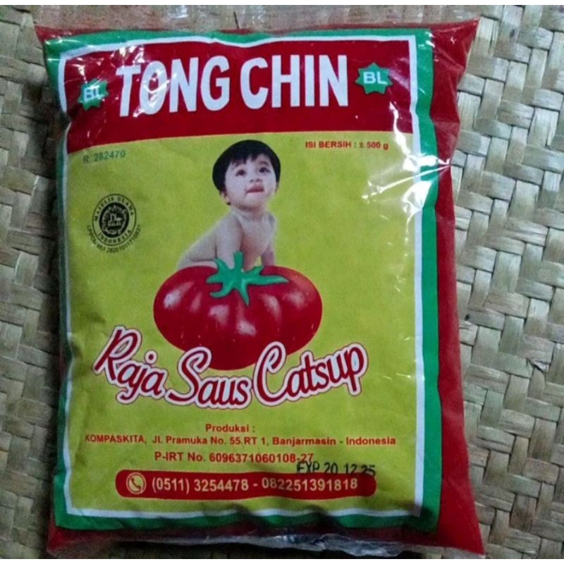 

Tomat Tong Chin 500 gr / Saus Tomat Tong Chin kemasan