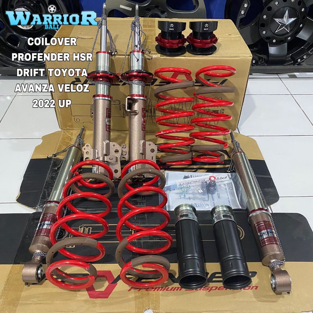 COILOVER PROFENDER HSR DRIFT TOYOTA AVANZA VELOZ 2022 UP