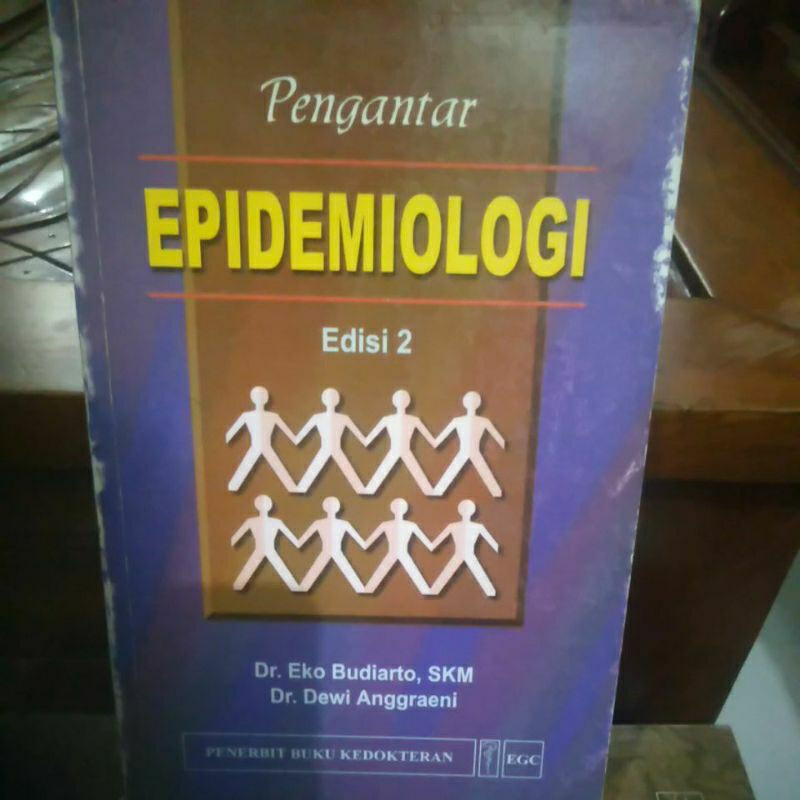 buku original epidemiologi dr eko Budiarto skm