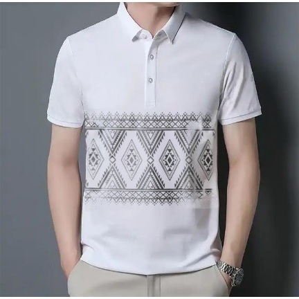 CARLIE_SISTERS/KAOS TRIBAL/Atasan Pria Dewasa Lengan Pendek/onesize
