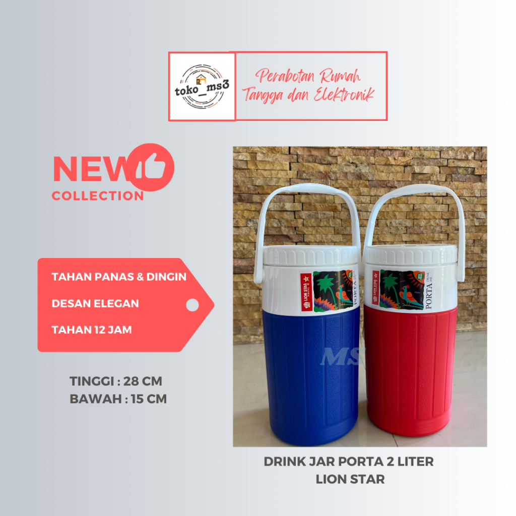 DRINK JAR NAUTIC PORTA/DRINK JAR 2 LITER/TERMOS AIR