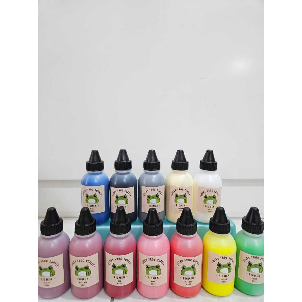 

PIGMEN/BIANG Water Based LARGE 60 gr Pewarna Cat Tembok Sablon Pigment Cat Warna Pewarna Air Cair