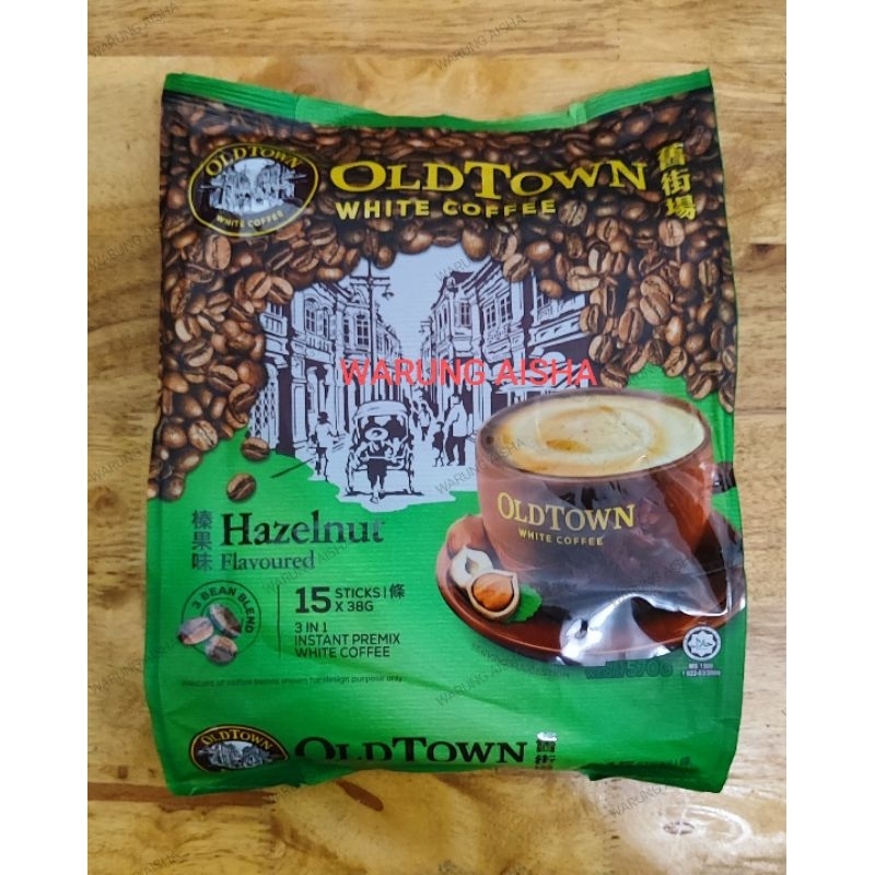 

Kopi Instan OldTown Old Town White Coffee Hazelnut Malaysia isi 15 stik