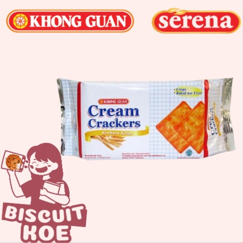 

Khong Guan Cream Crackers 120g