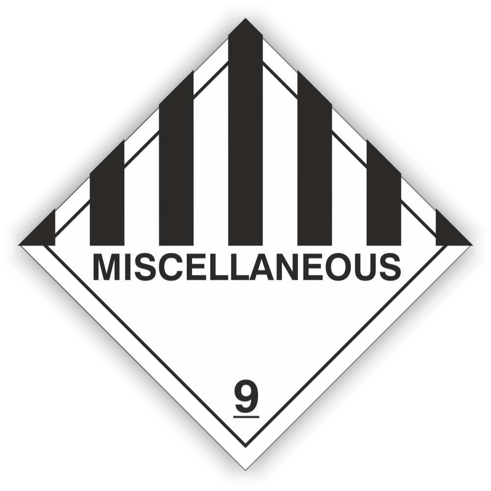 

Cetak Stiker Waterproof Dangerous Goods (Class 9)