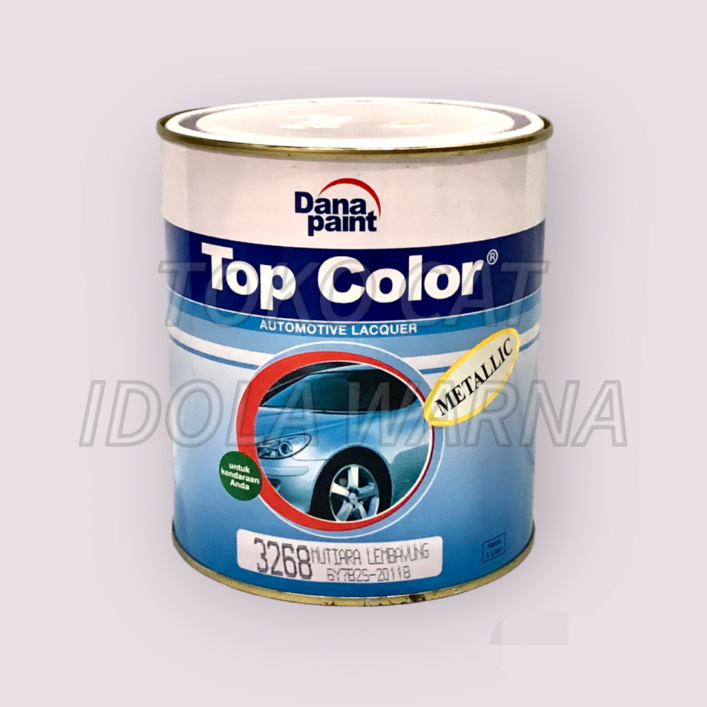 CAT DUCO/NC TOP COLOR METALLIC  - Warna Mutiara Lembayung 3268 / Kemasan Kaleng