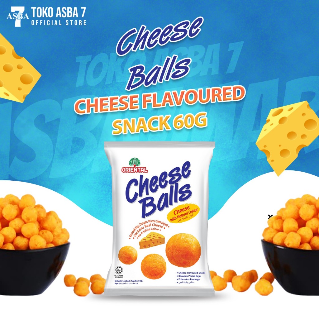 

ORIENTAL CHEESE BALLS 60G