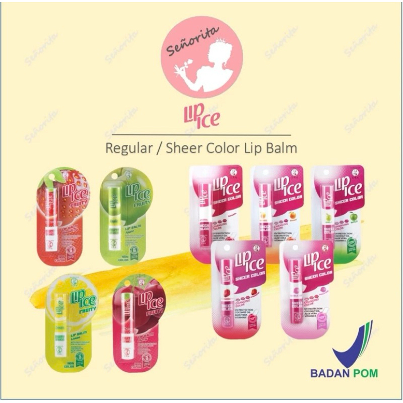 LIP ICE FRUITY-LIP ICE SHEER COLOR