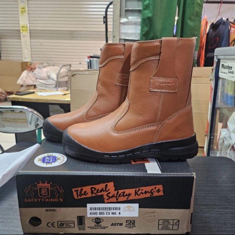 SAFETY SHOES KINGS KWD 805 CX ORI-SEPATU SAFETY KINGS KWD 805CX BERKUALITAS