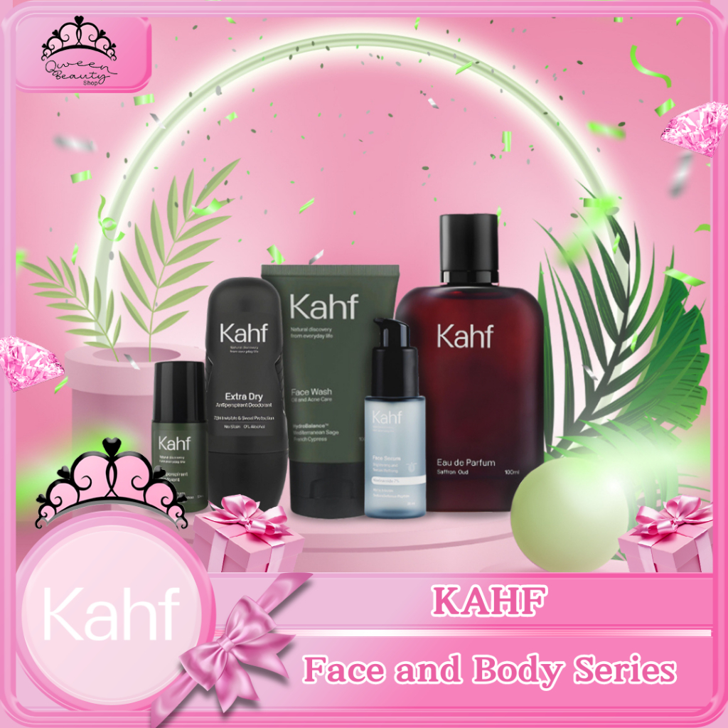 Kahf Face Wash 100ml | Kahf Body Wash 200ml | Face Spray 100ml